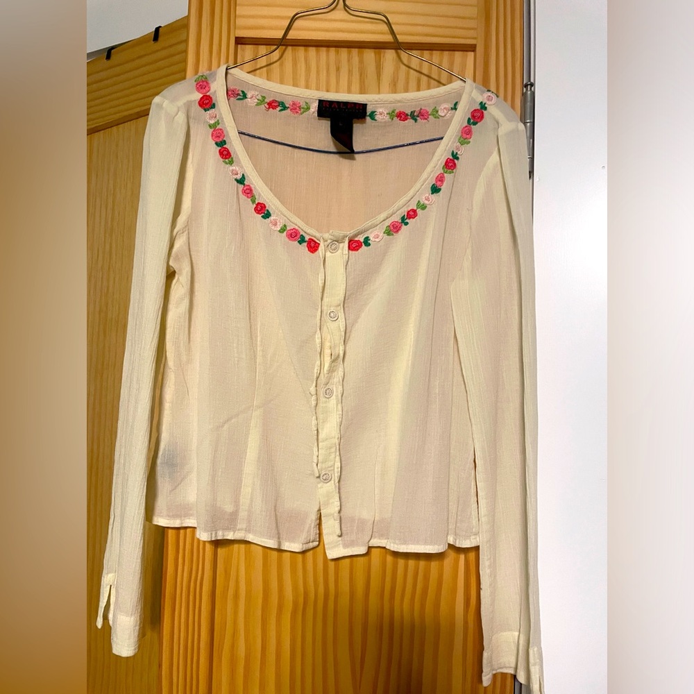Vintage 1990s Ralph Lauren Blouse